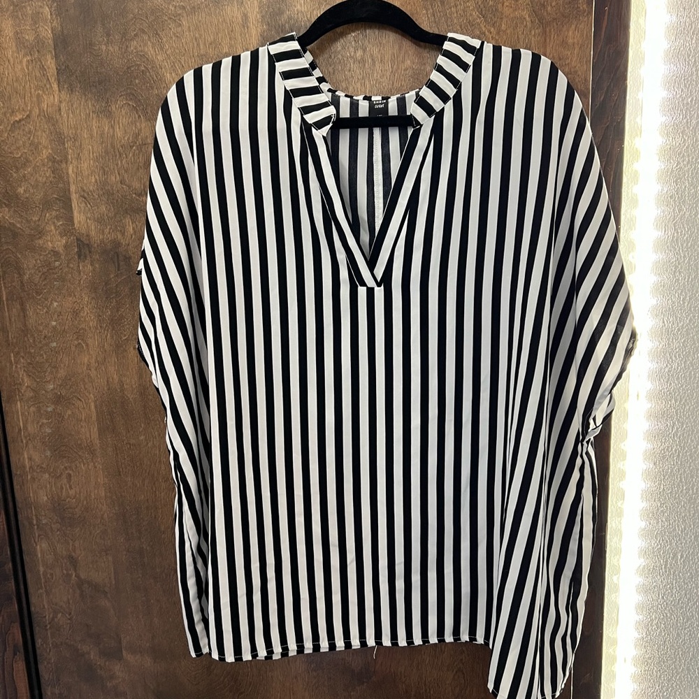 SHEIN vertical striped top